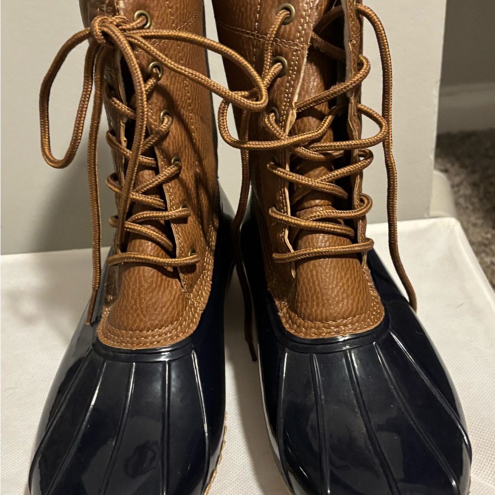 JBU Brown and Black Winter Boots